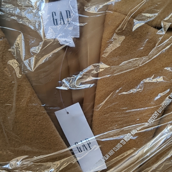 NWT Camel Wool Coat - Picture 4 of 4